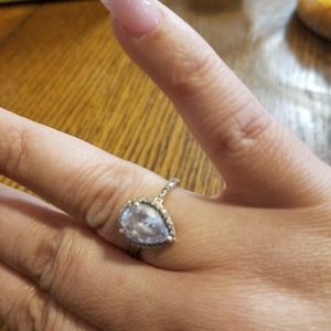 Rose gold pandora ring